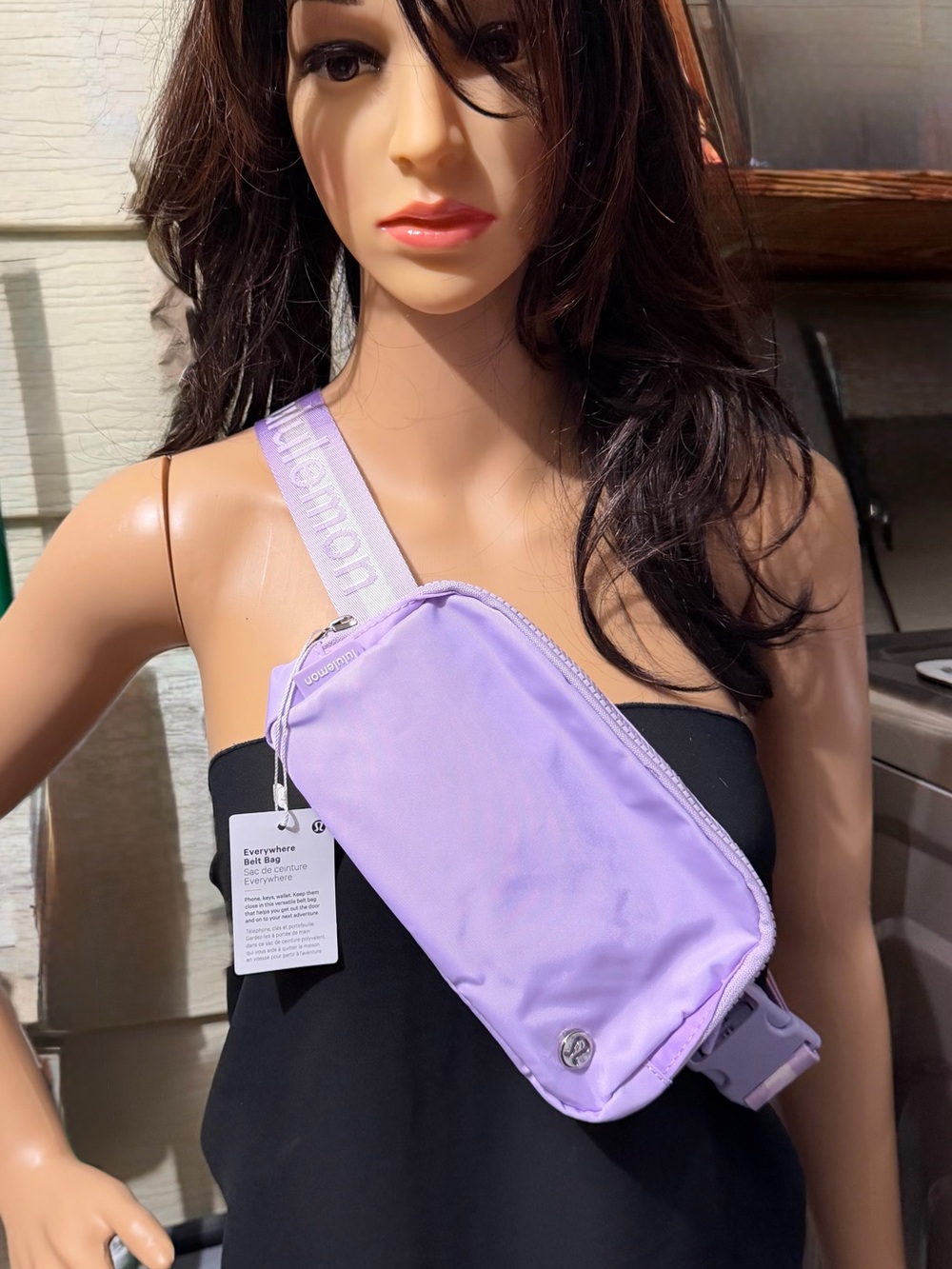 lululemon athletica Lavender Crossbody Belt Bag